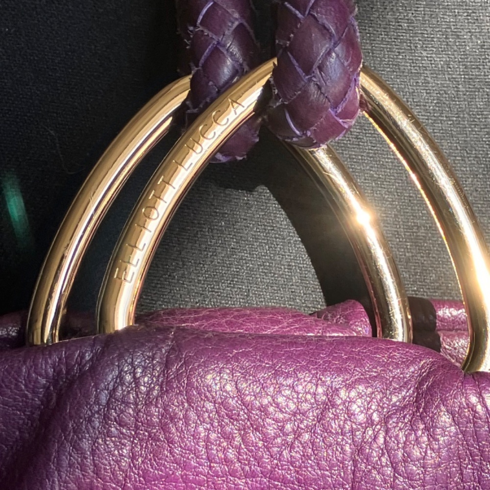 Elliot Lucca purple leather bag - Picture 4 of 10